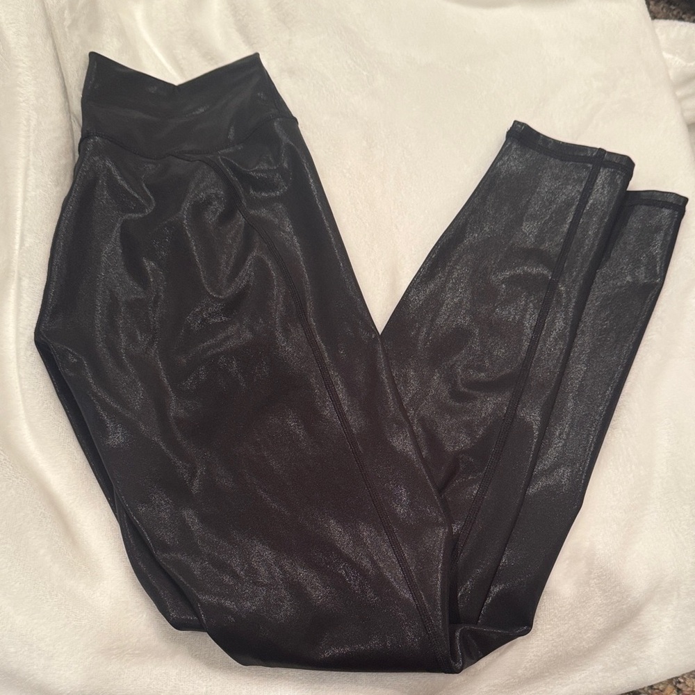 Fabletics Black Shiny Leggings